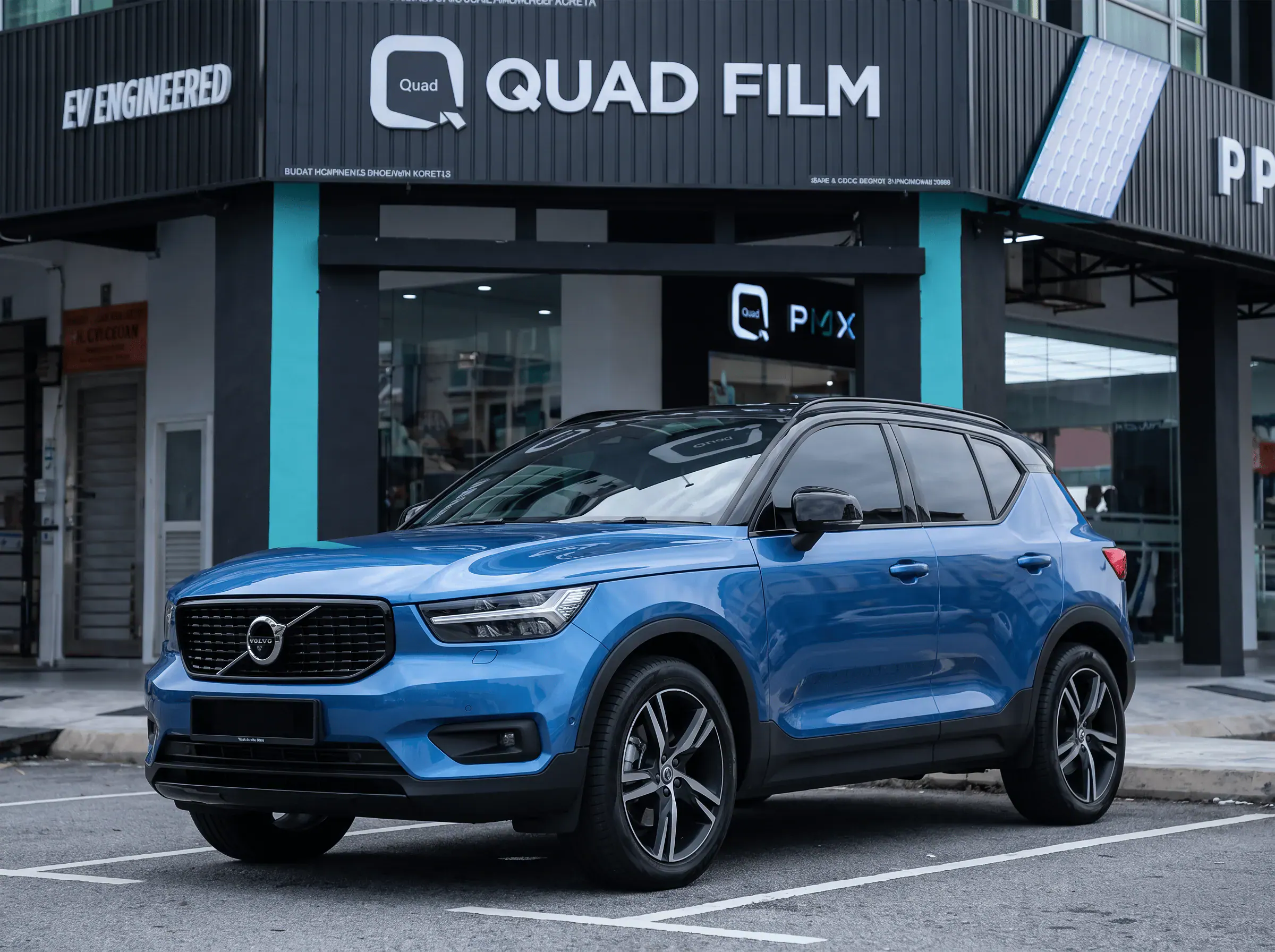 Volvo XC40 selepas pemasangan tinted QUAD Film