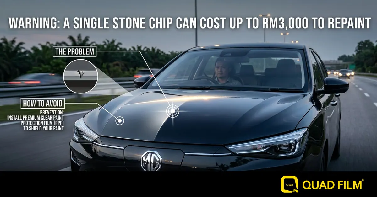 PPF for the 2026 MG S5 EV CKD: Why Bonnet Stone Chips Are MG Owners' #1 Complaint — and How to Avoid the RM3,000 Respray