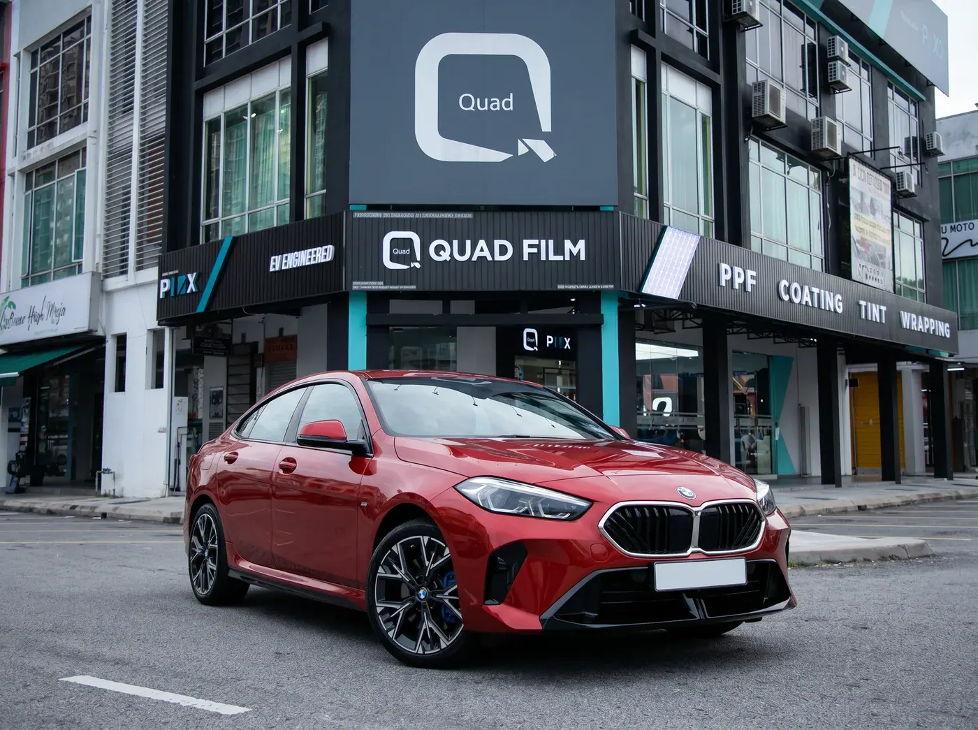 BMW 2 Series Gran Coupe dengan PPF penuh Quad Film