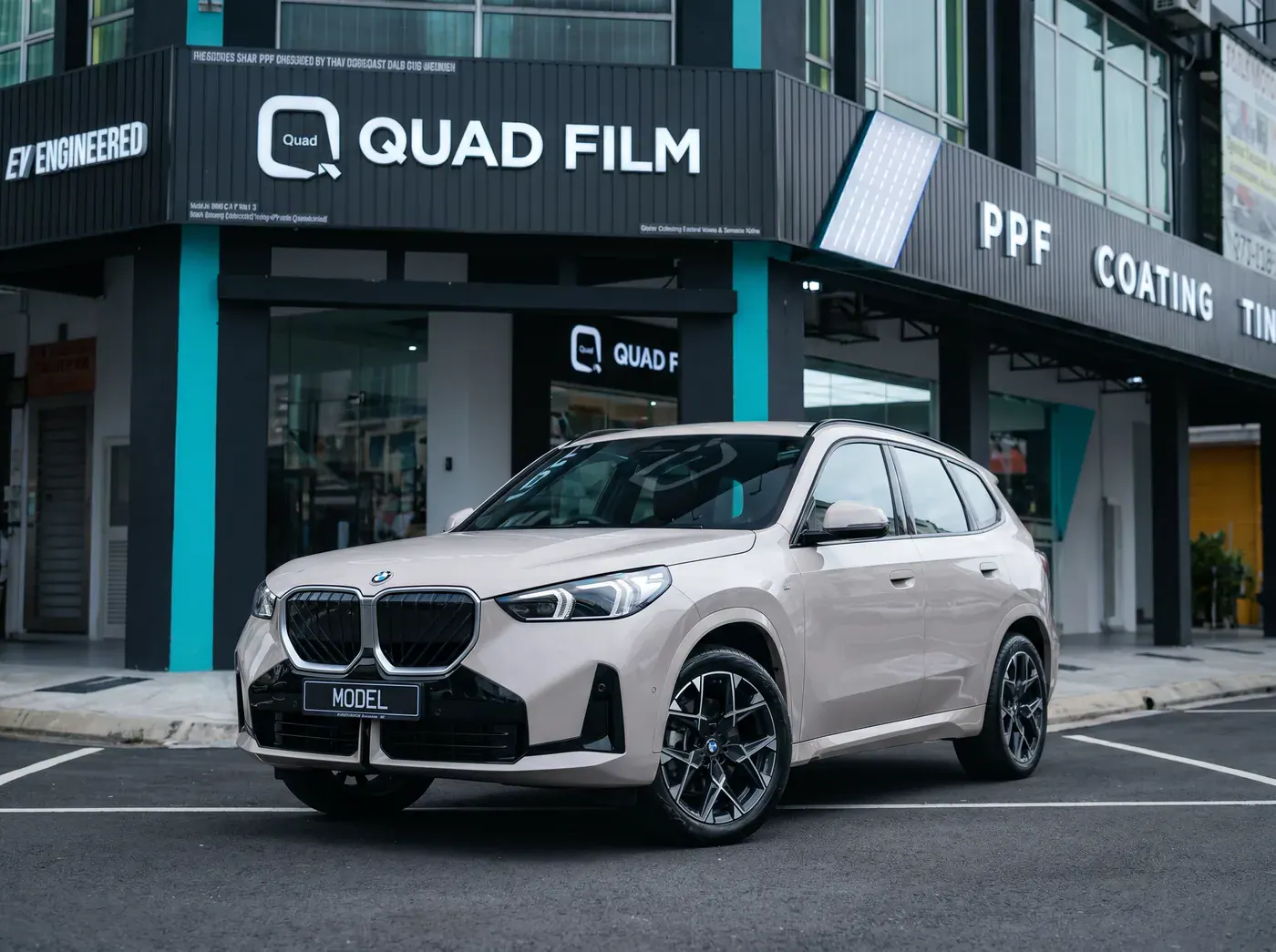 BMW X3 dengan PPF penuh Quad Film