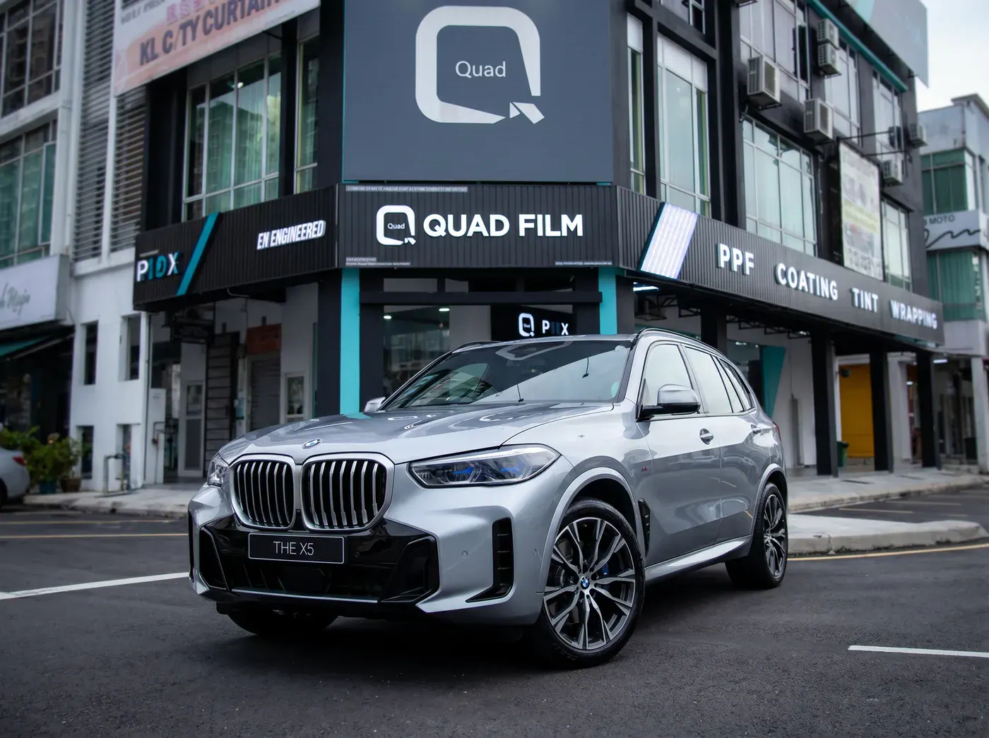 BMW X5 dengan PPF penuh Quad Film