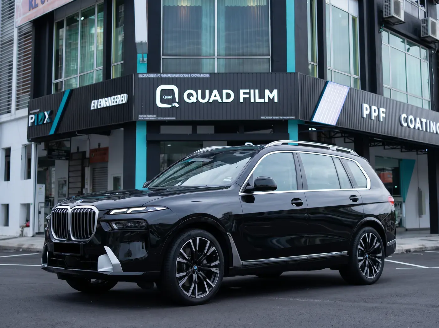 BMW X7 dengan PPF penuh Quad Film