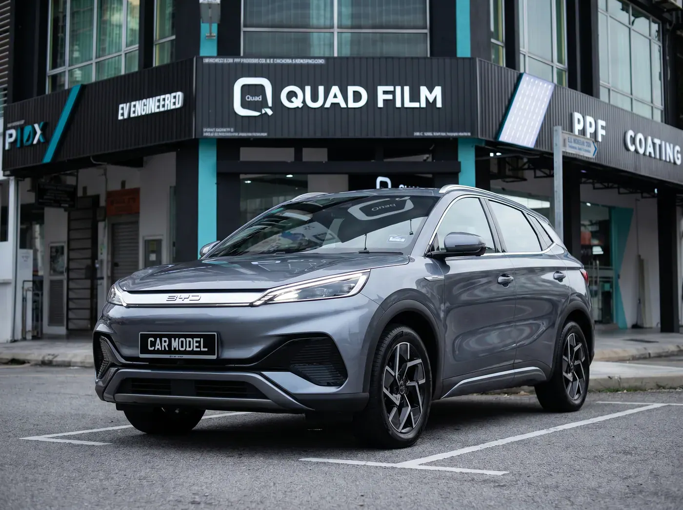 BYD Atto 3 dengan PPF penuh Quad Film