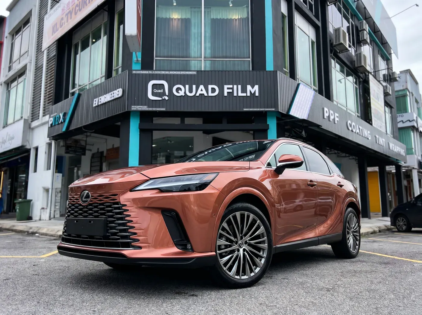 Lexus RX dengan PPF penuh Quad Film