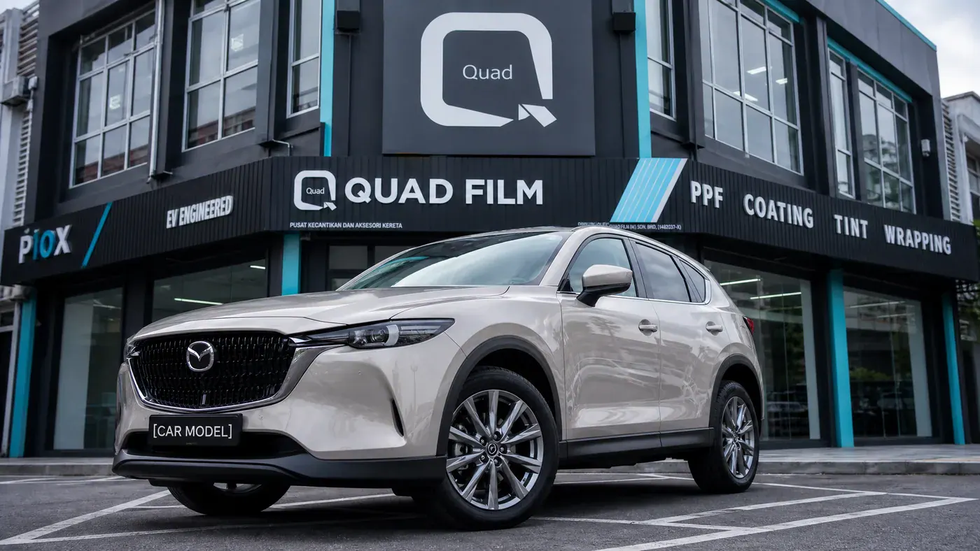 Mazda CX-60 dengan PPF penuh Quad Film