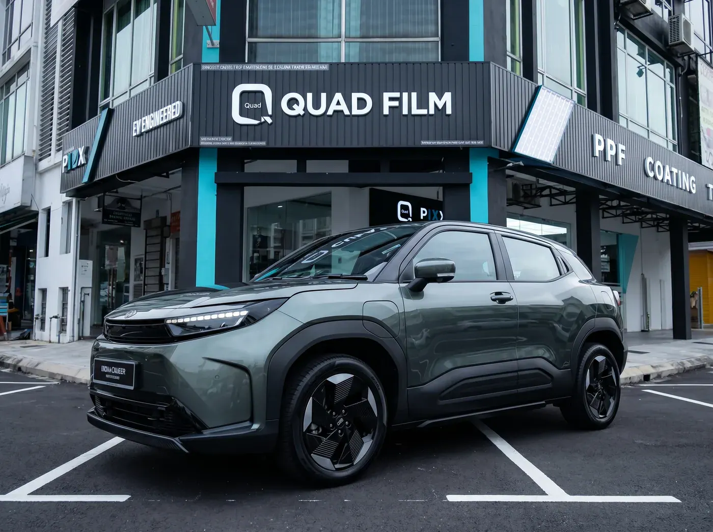 Toyota Urban Cruiser dengan PPF penuh Quad Film