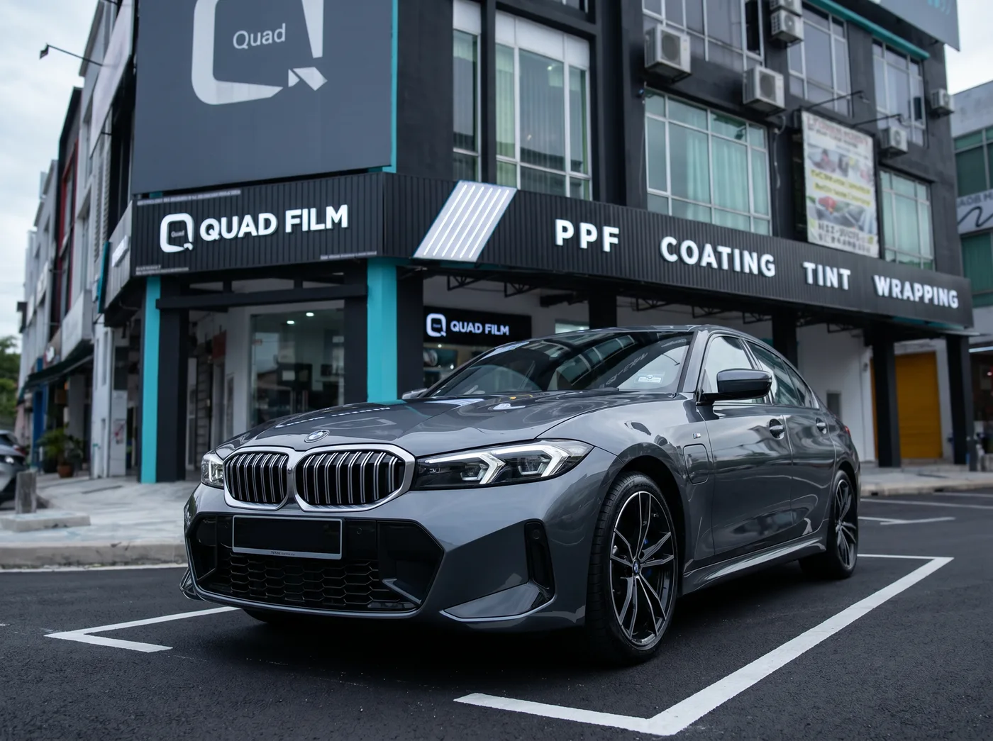 BMW 3 Series dengan PPF Quad Film
