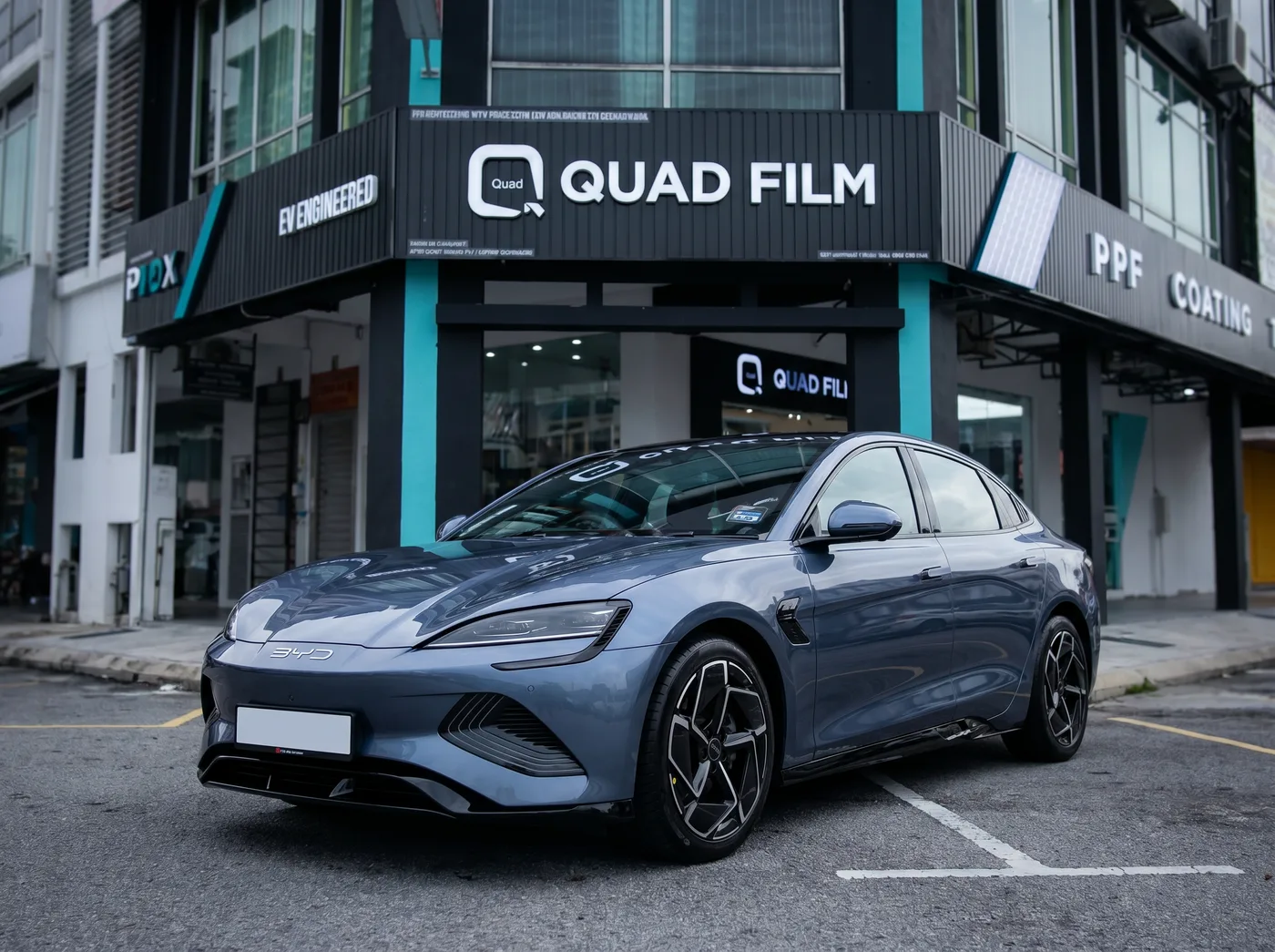 BYD Seal dengan PPF Quad Film