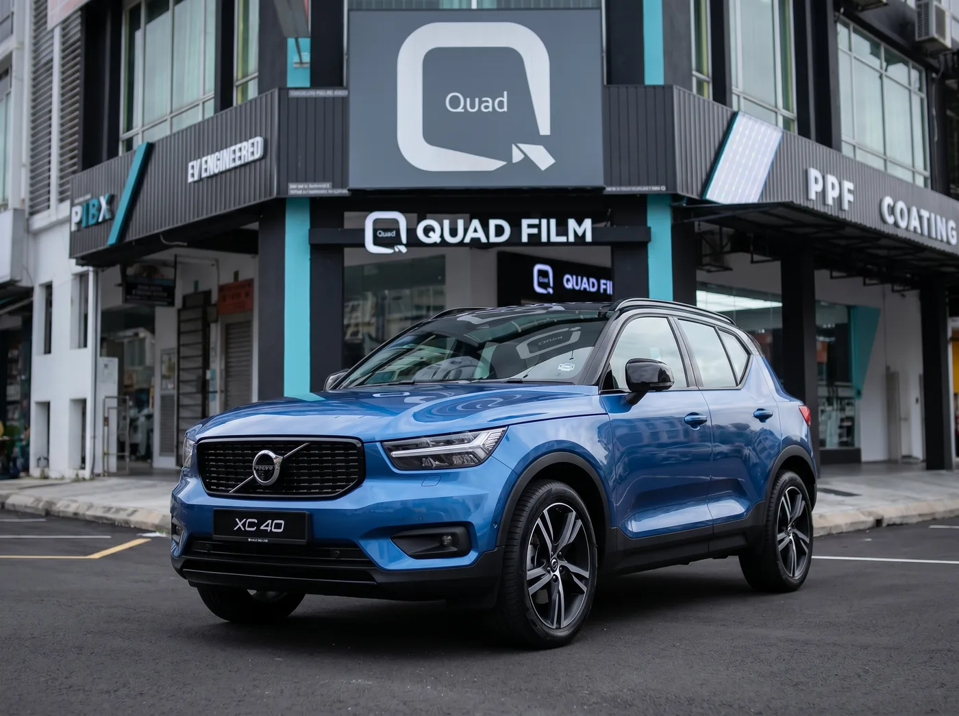 Volvo XC40 dengan PPF Quad Film