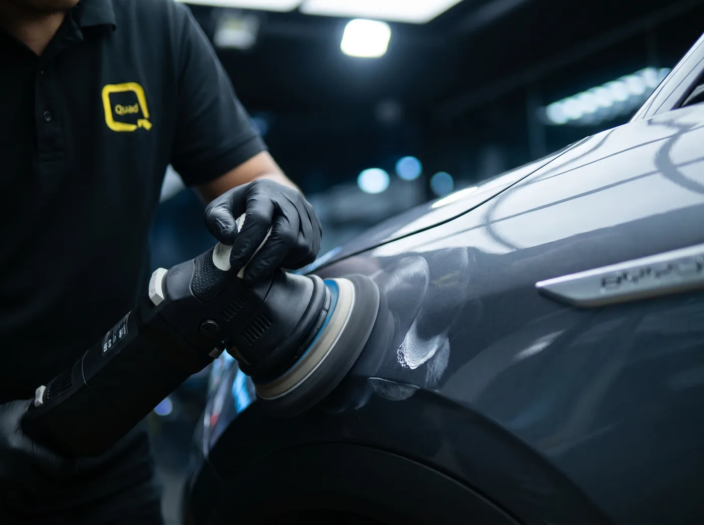 Pembetulan cat semasa pemasangan PPF Quad Film pada BYD Atto 3