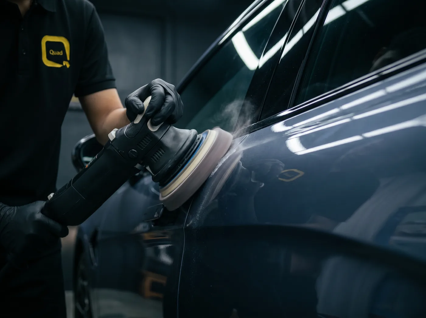 Pembetulan cat semasa pemasangan PPF Quad Film pada BYD Seal