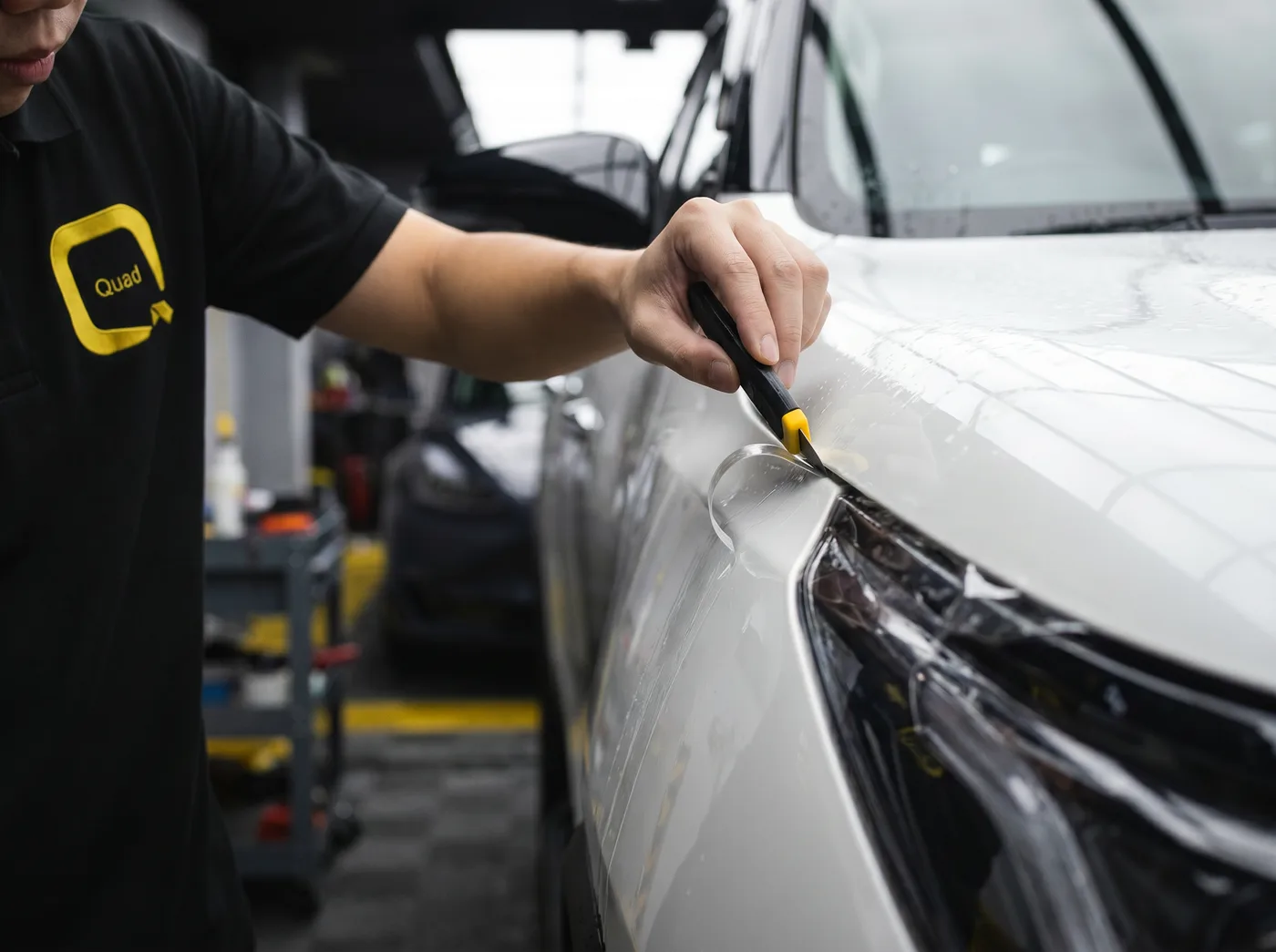 Potongan Manual Mengikut Bentuk Tepat Fortuner Anda — Pemasangan PPF Quad Film pada Toyota Fortuner