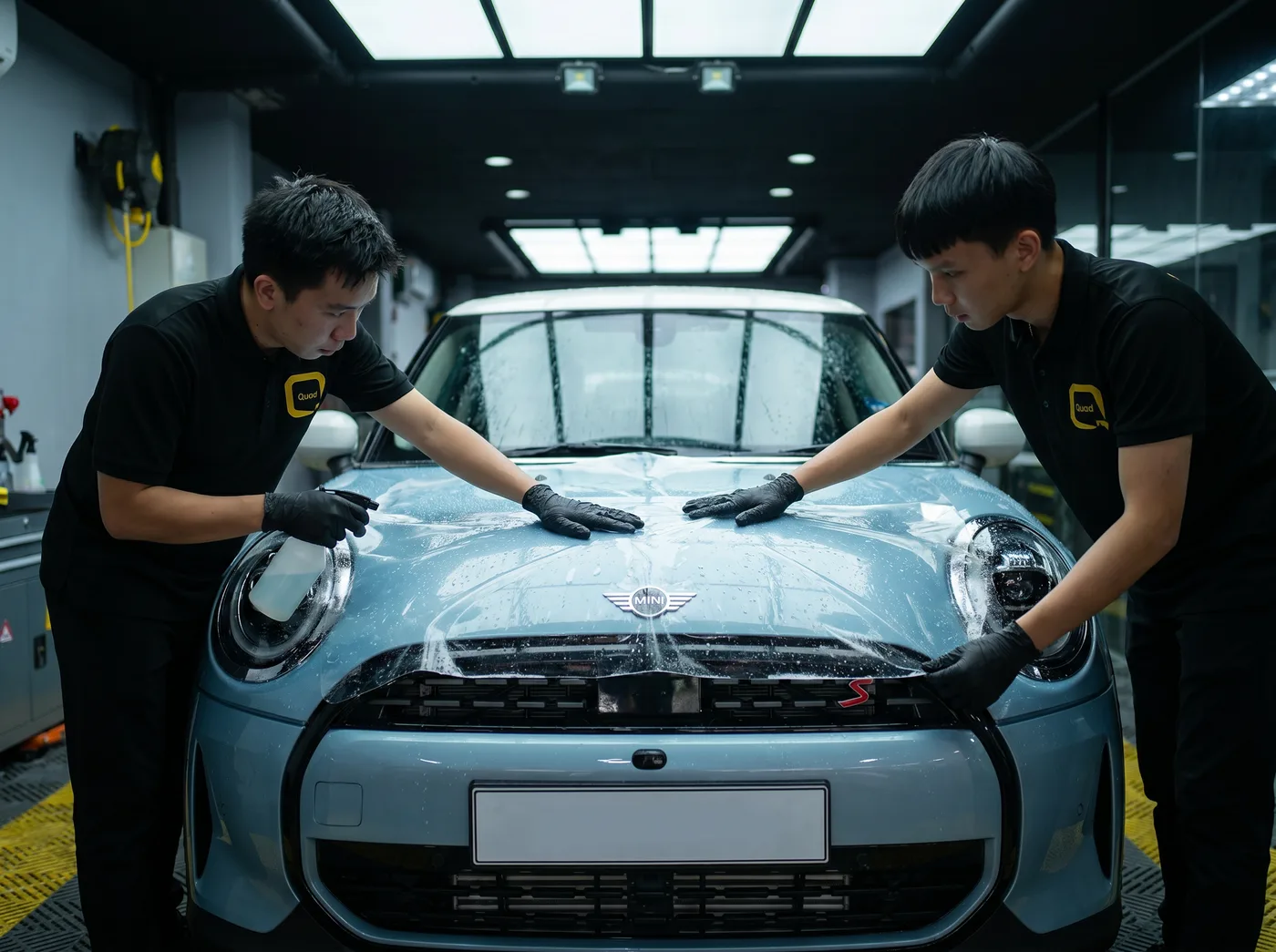 精确定位：为 MINI Cooper 安装 Quad Film PPF